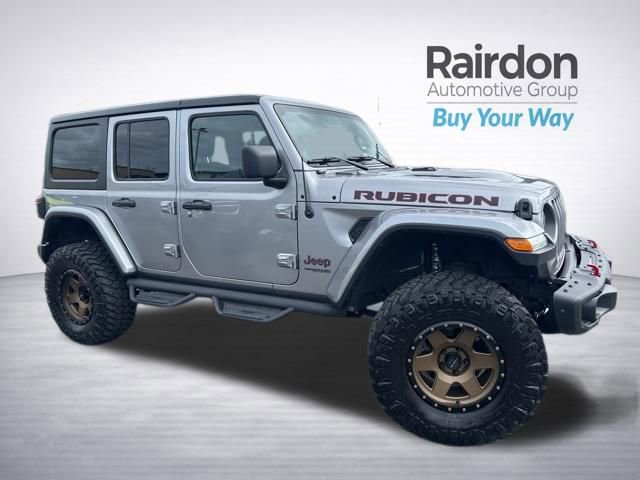 Used 2018 Jeep Wrangler Unlimited Rubicon w/ Steel Bumper Group image 1