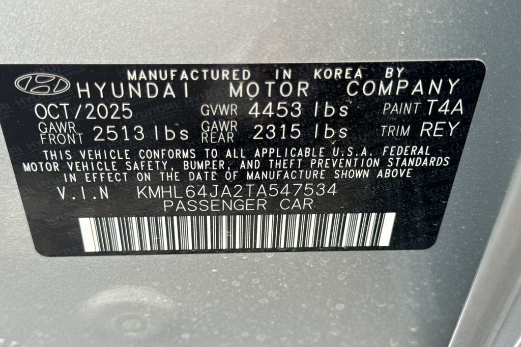 New 2026 Hyundai Sonata SEL FWD image 23