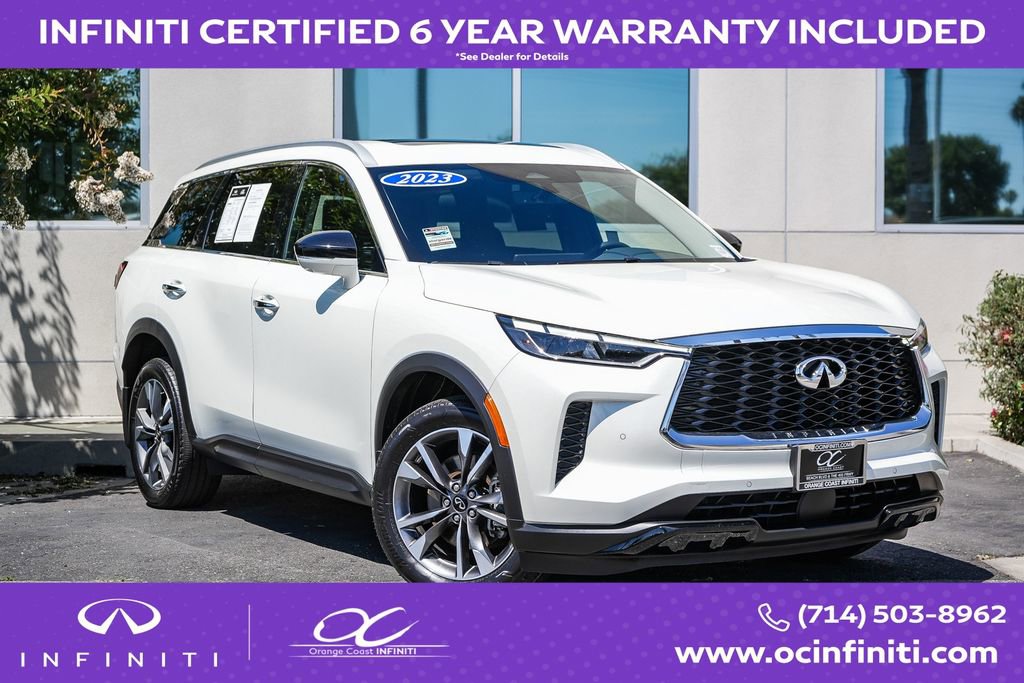 Certified 2023 INFINITI QX60 Luxe w/ Cargo Package