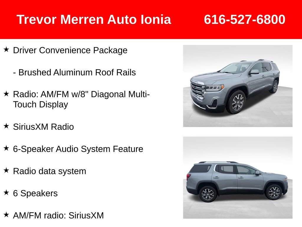 Used 2023 GMC Acadia SLE w/ Driver Convenience Package image 32