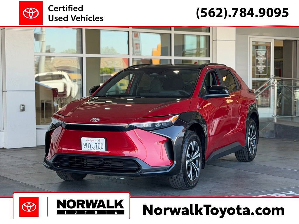 Certified 2025 Toyota bZ4X XLE w/ Weather Package image 1