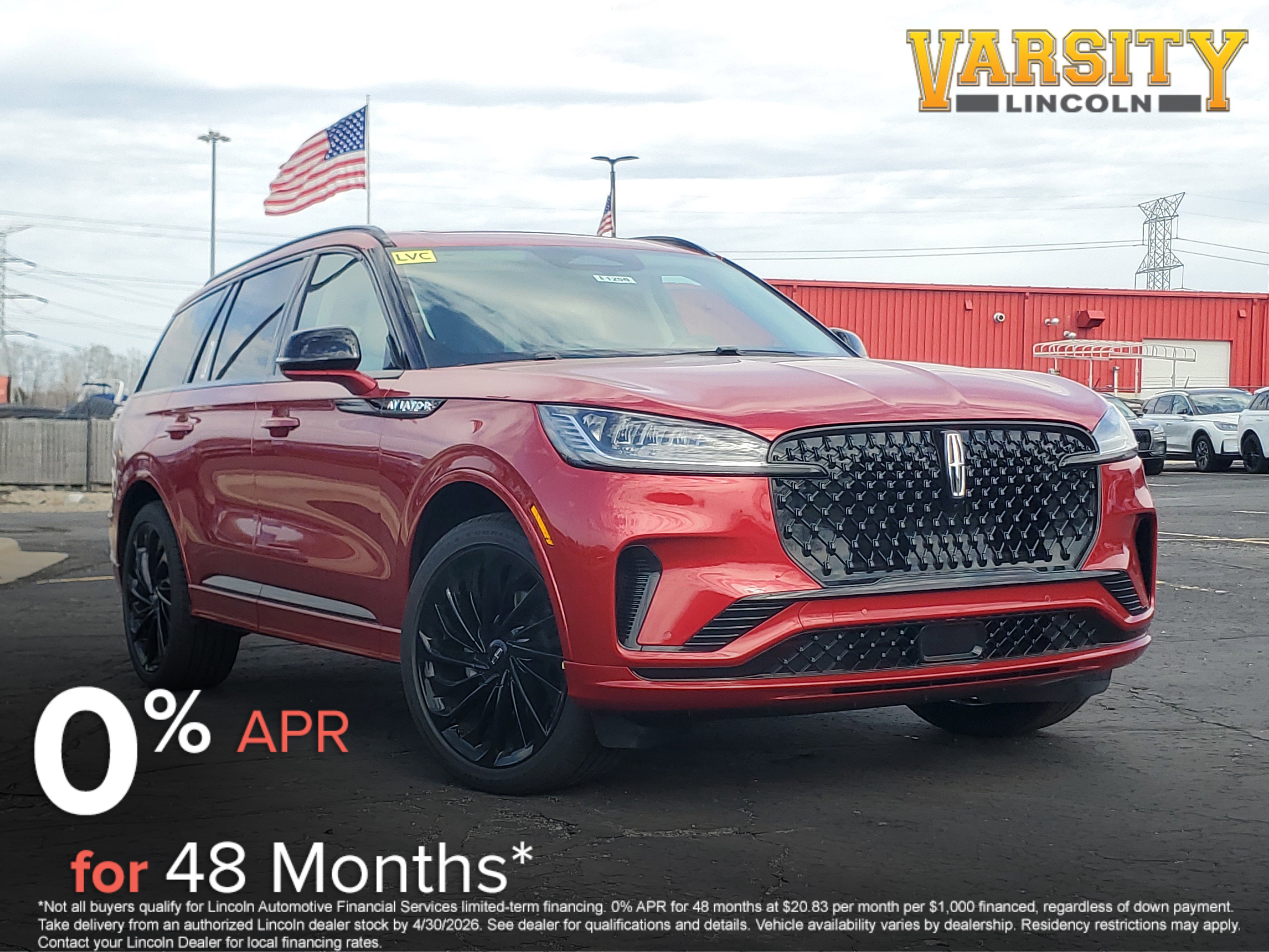 New 2026 Lincoln Aviator Reserve