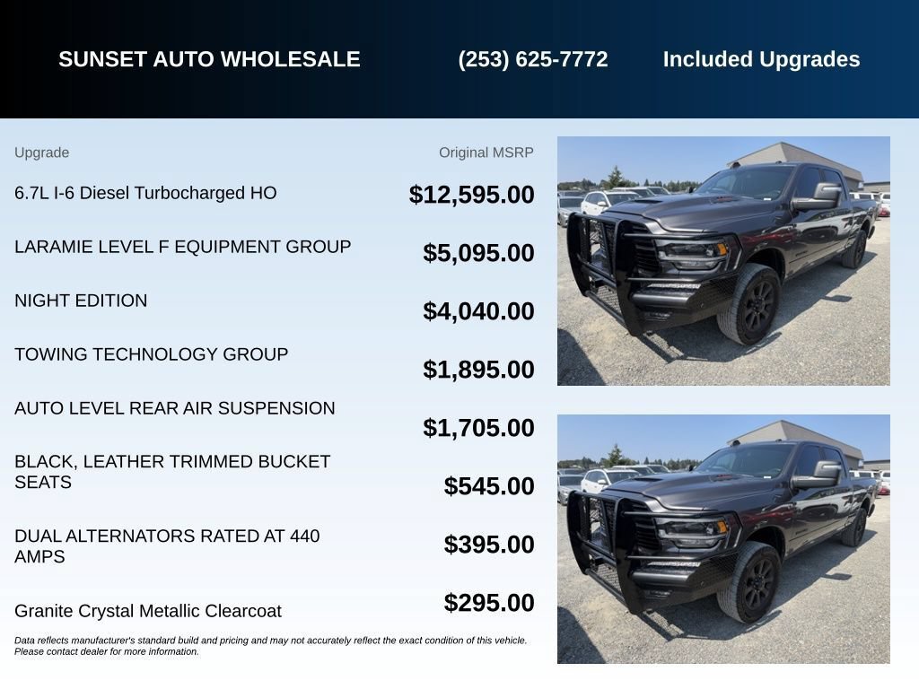 Used 2023 RAM 3500 Laramie AWD/4WD image 5
