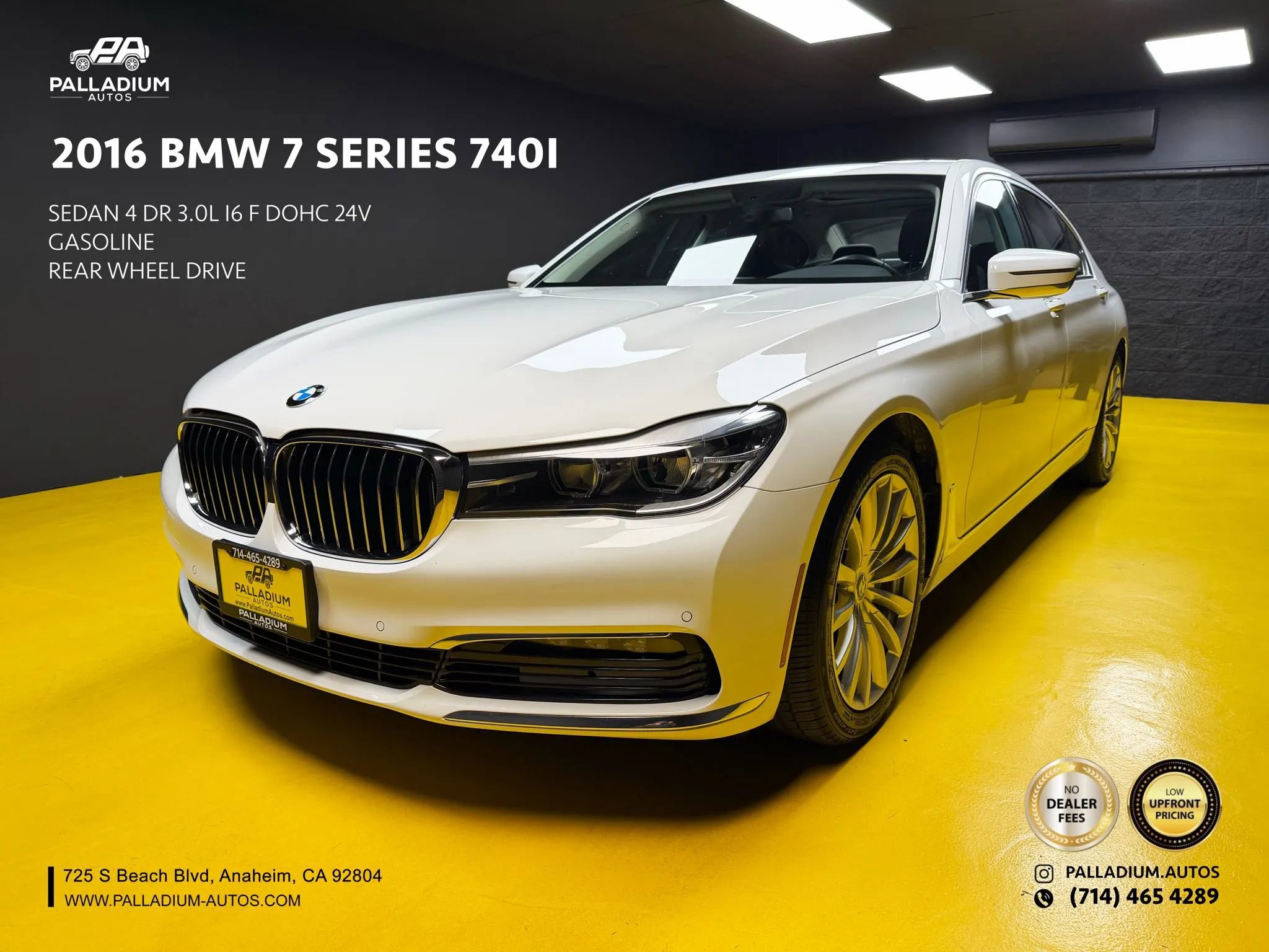 Used 2016 BMW 740i RWD image 1