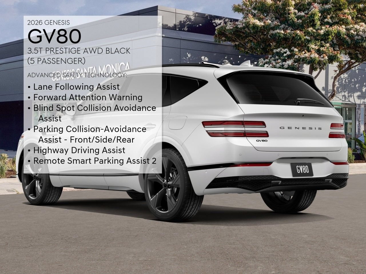 New 2026 Genesis GV80 3.5T Prestige AWD/4WD image 8