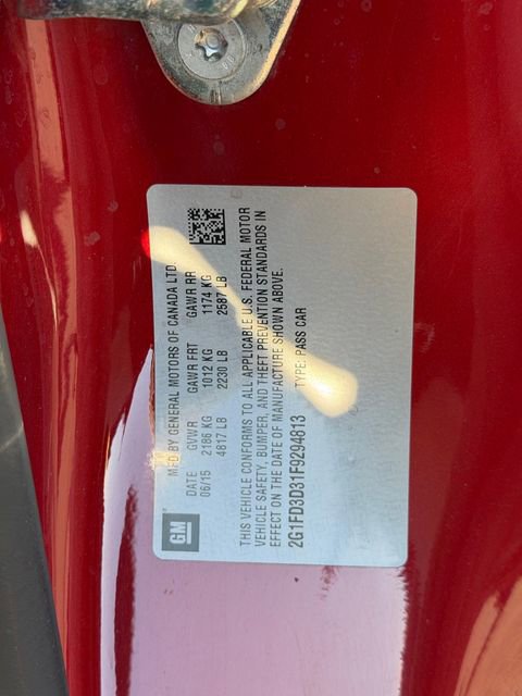 Used 2015 Chevrolet Camaro LT RWD image 28