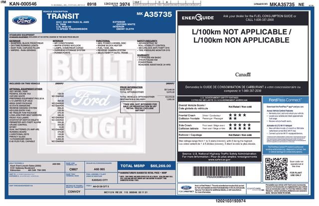 Used 2021 Ford Transit 350 XL image 17