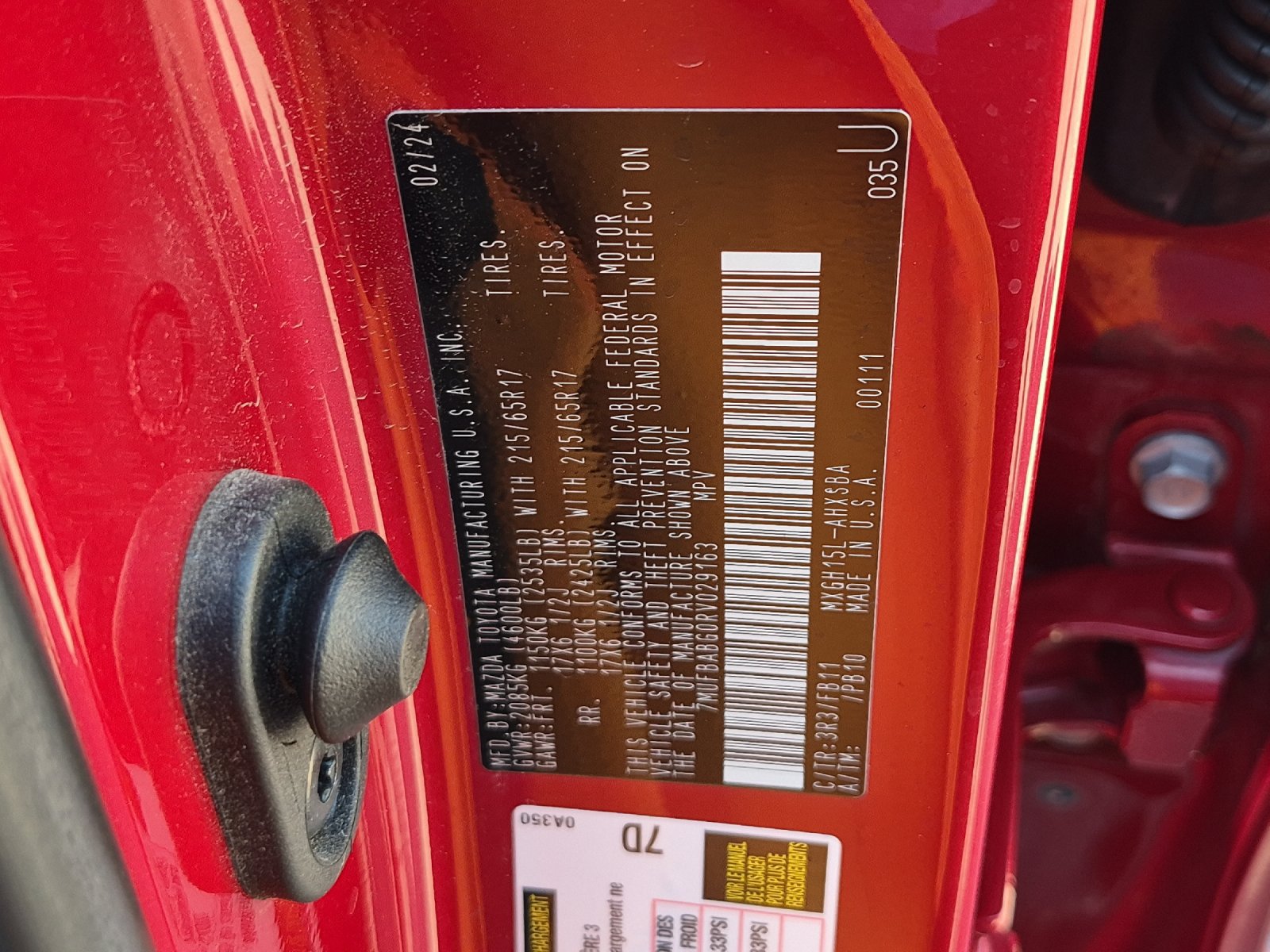 Used 2024 Toyota Corolla Cross AWD Hybrid image 26