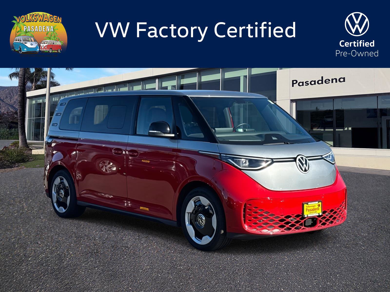 Certified 2025 Volkswagen ID. Buzz Pro S