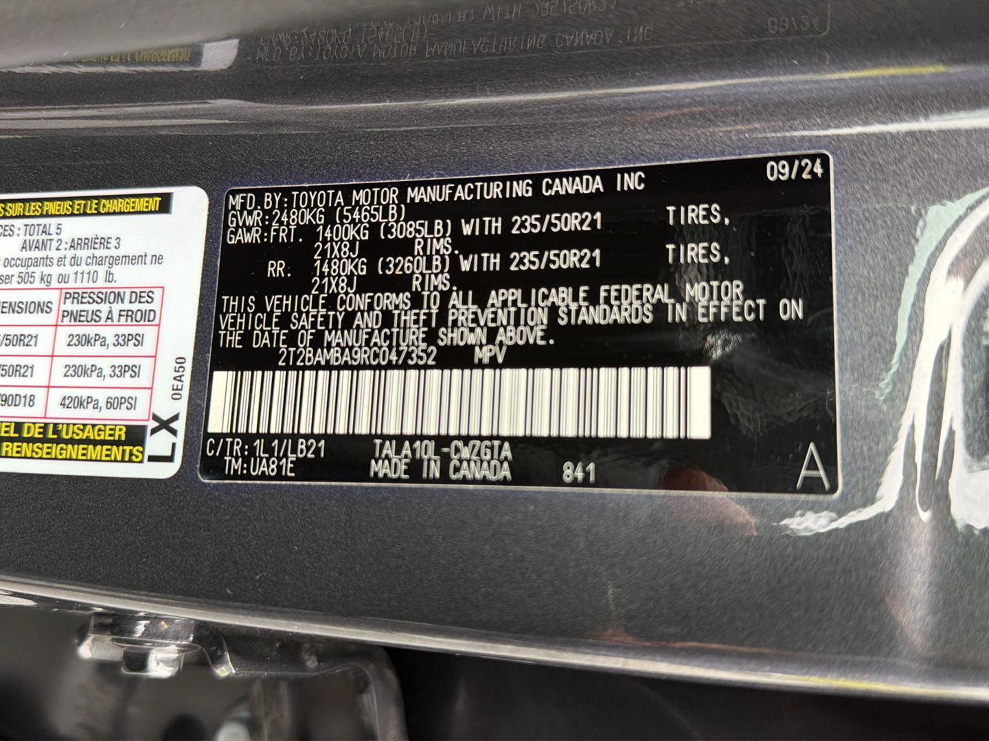 Certified 2024 Lexus RX 350 Premium Plus w/ Convenience Package FWD image 43