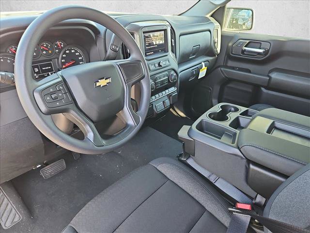 New 2026 Chevrolet Silverado 1500 Custom w/ Turbomax Blackout Package RWD image 3