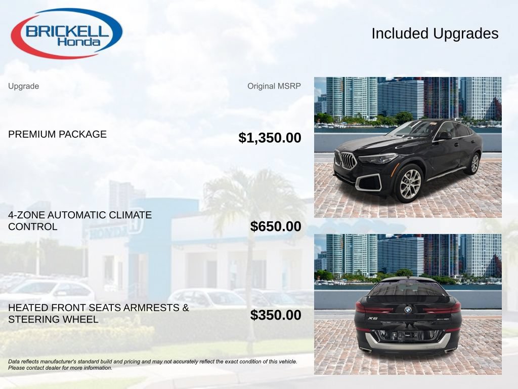 Used 2023 BMW X6 xDrive40i w/ Premium Package AWD/4WD image 11