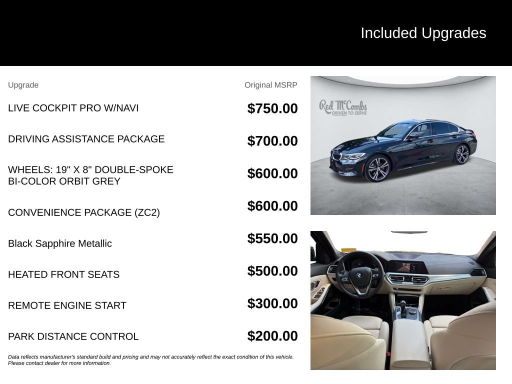 Used 2021 BMW 330i Sedan w/ Driving Assistance Package RWD image 5