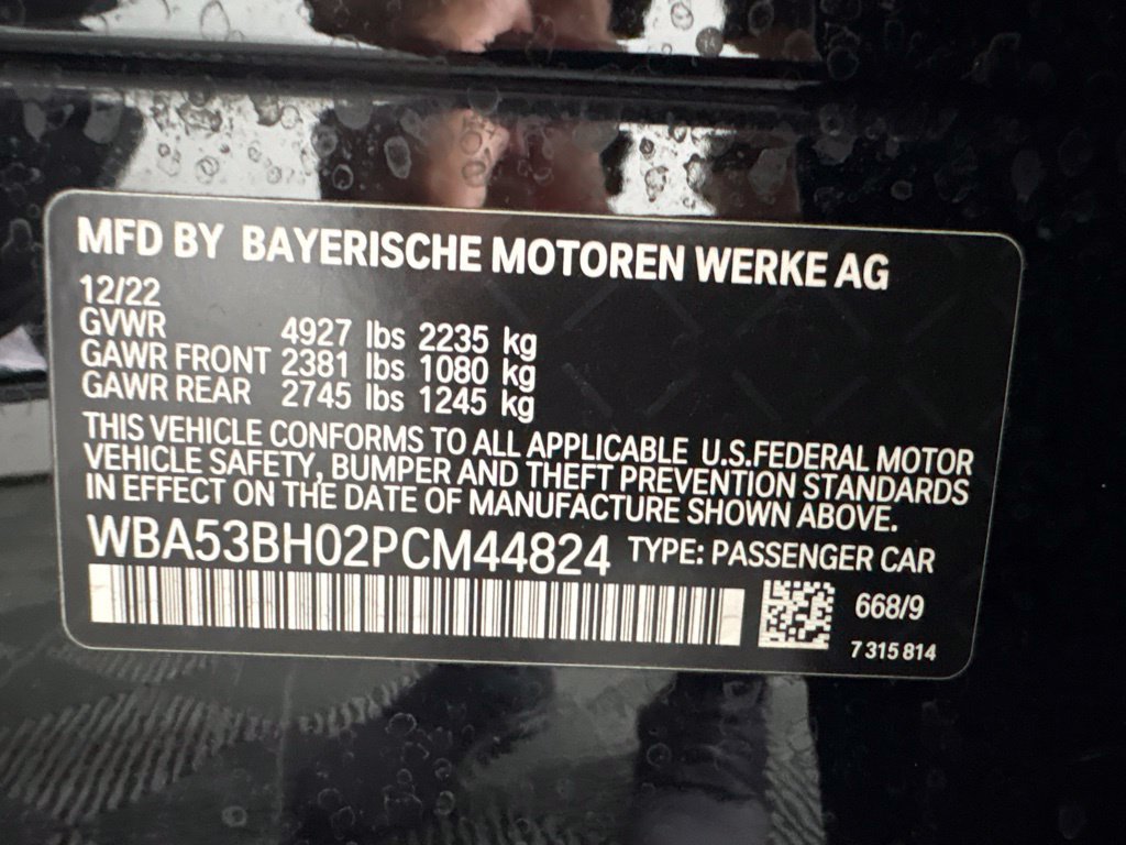 Certified 2023 BMW 530i w/ Convenience Package RWD image 32