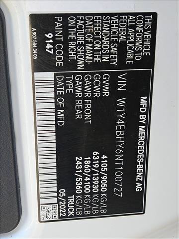 Used 2022 Mercedes-Benz Sprinter 2500 image 23