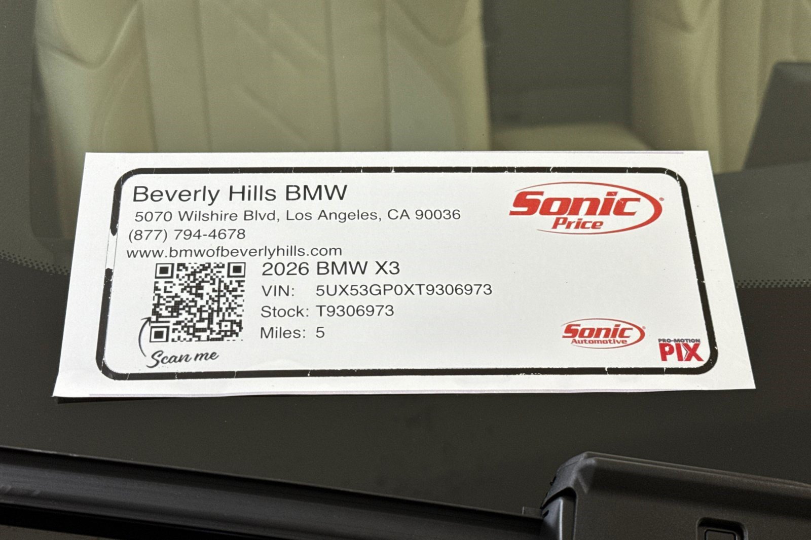 Used 2026 BMW X3 xDrive30i w/ Convenience Package AWD/4WD image 28