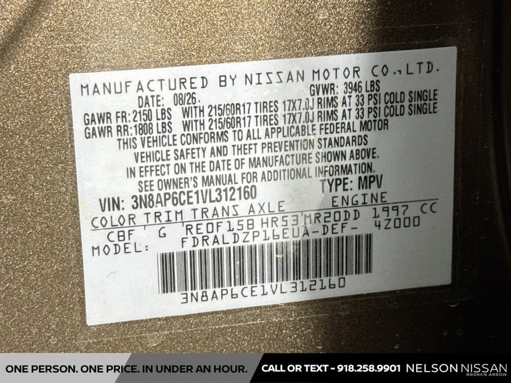 New 2027 Nissan Kicks SV w/ Cold Weather Package FWD image 30
