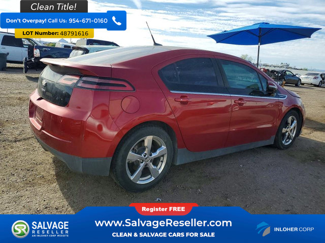 Used 2012 Chevrolet Volt Premium w/ Premium Trim Package FWD image 4