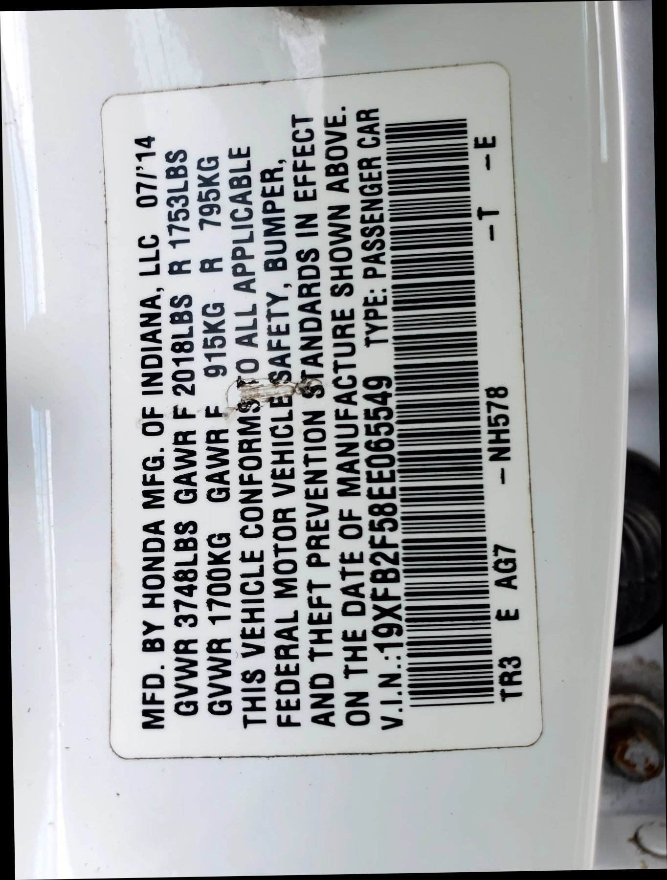 Used 2014 Honda Civic LX image 55