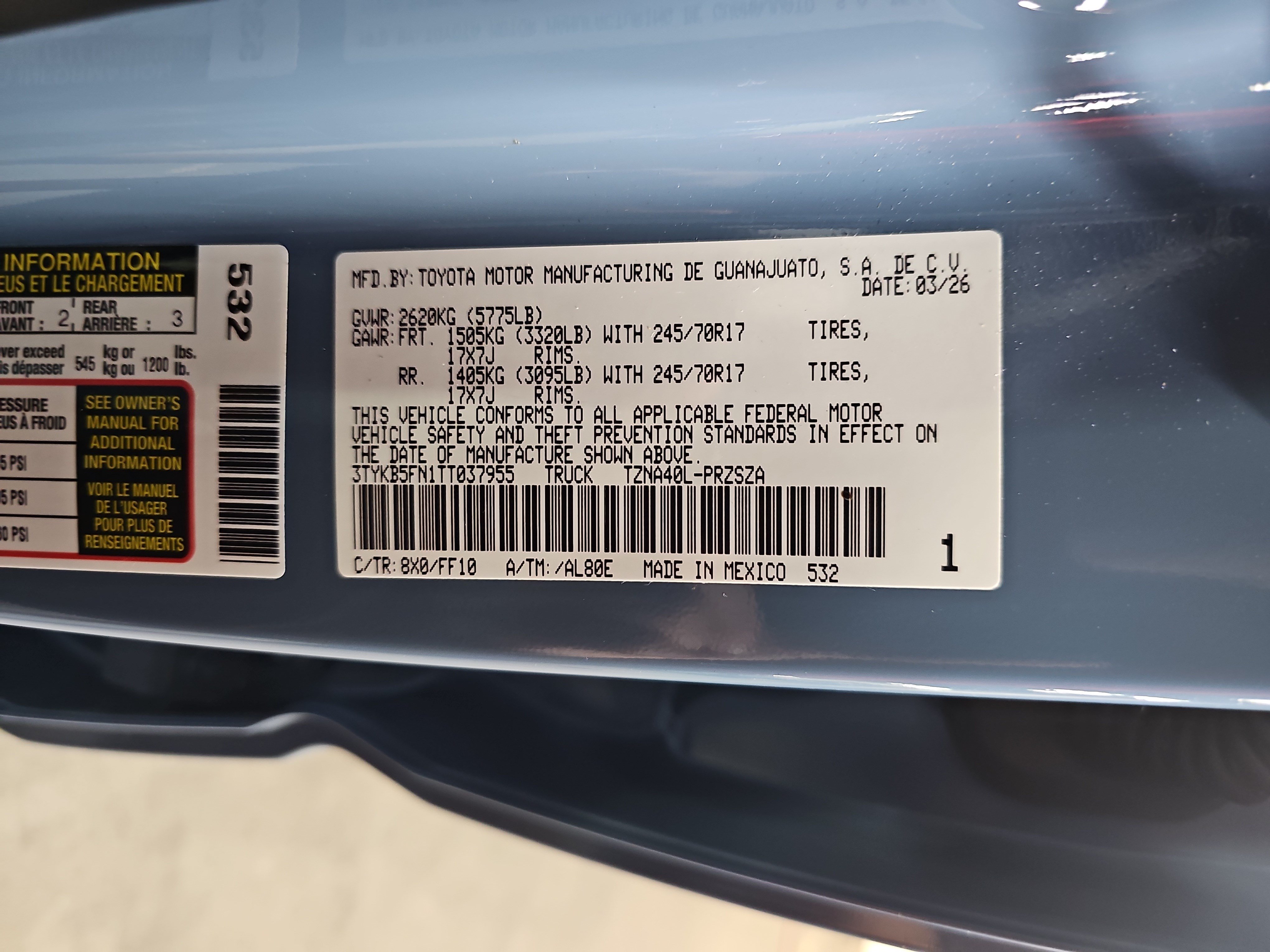 Used 2026 Toyota Tacoma SR5 RWD image 35