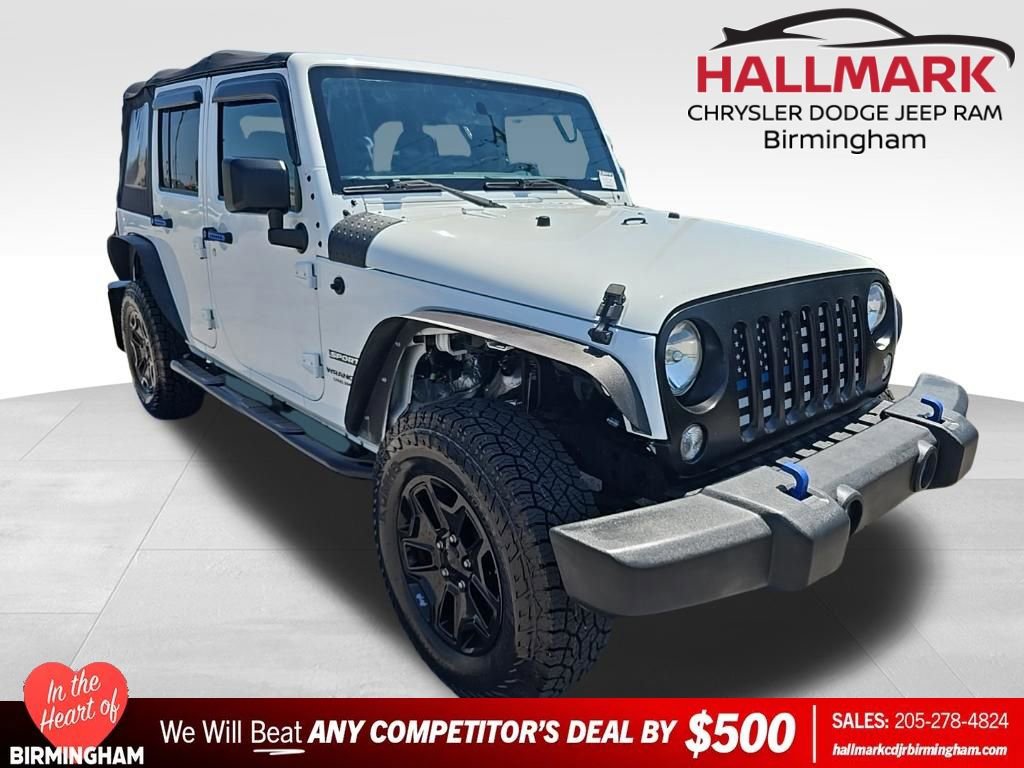 Used 2016 Jeep Wrangler Unlimited Sport AWD/4WD image 1