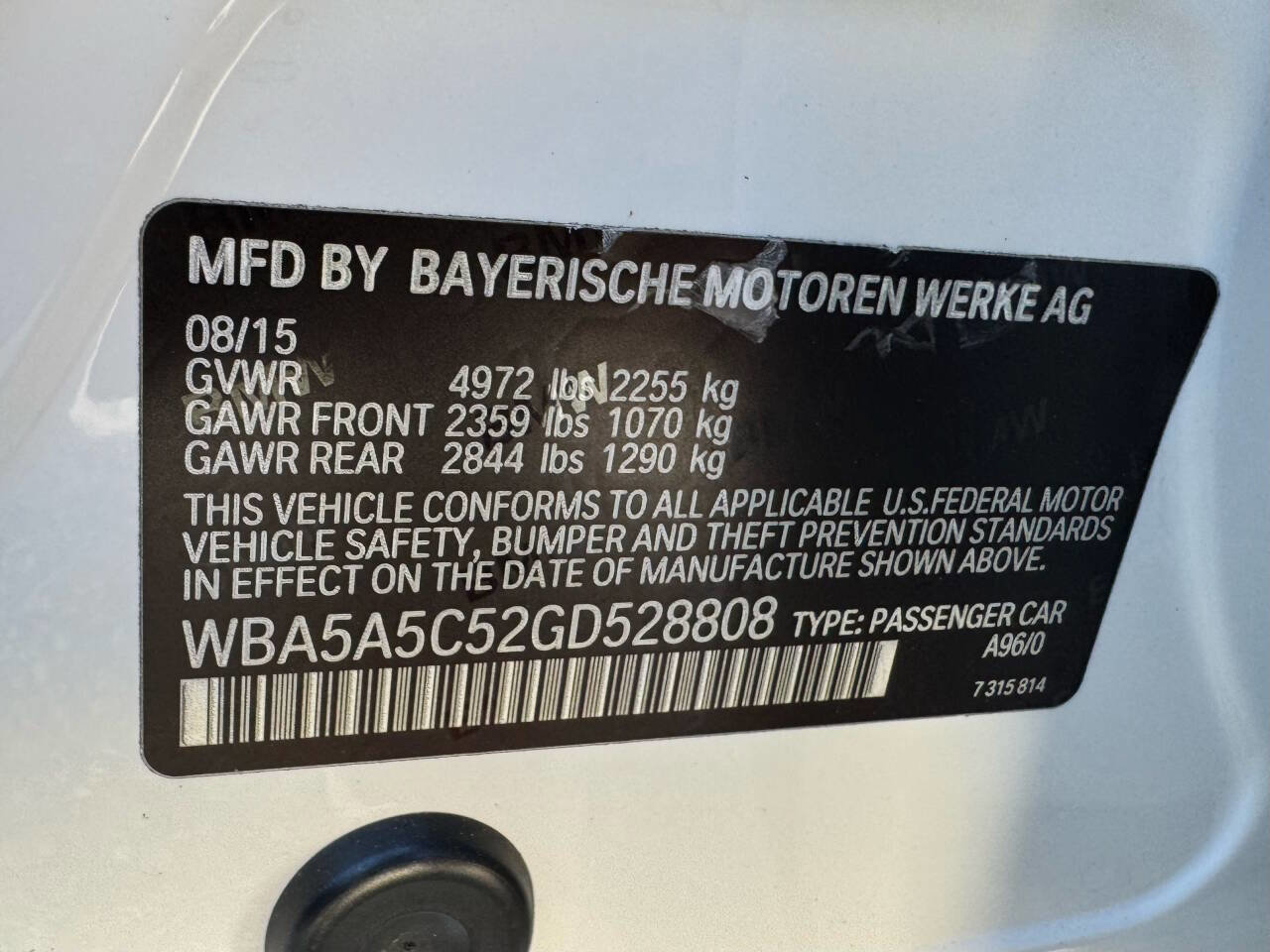 Used 2016 BMW 528i Sedan image 24