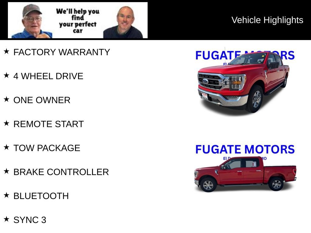 Used 2023 Ford F150 XLT w/ Equipment Group 302A High AWD/4WD image 8