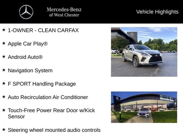 Used 2022 Lexus RX 350 F Sport AWD/4WD image 5