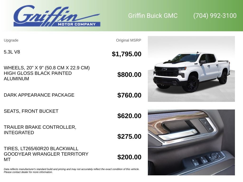 Certified 2024 Chevrolet Silverado 1500 LT Trail Boss w/ Dark Appearance Package AWD/4WD image 6