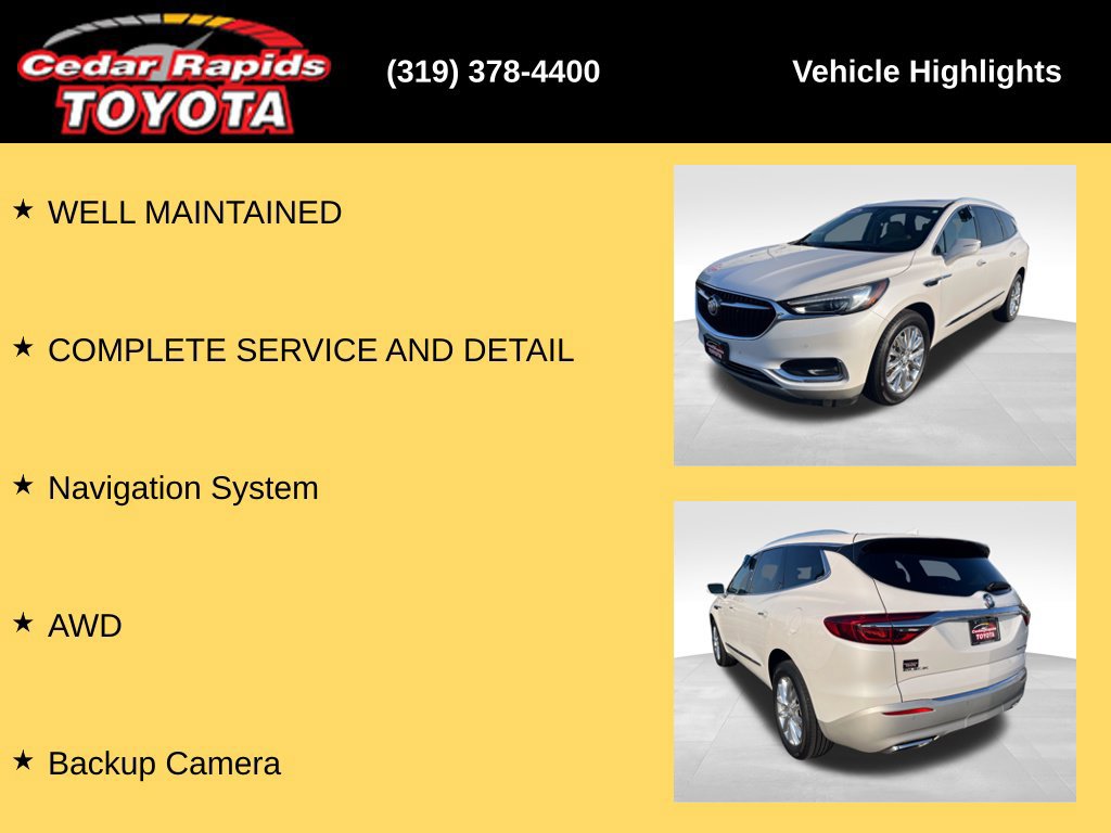 Used 2018 Buick Enclave Premium w/ Experience Buick Package AWD/4WD image 8