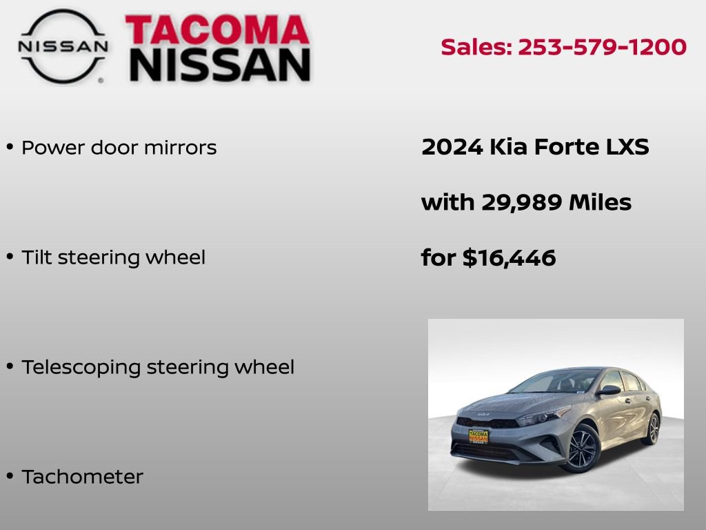 Used 2024 Kia Forte LXS image 12