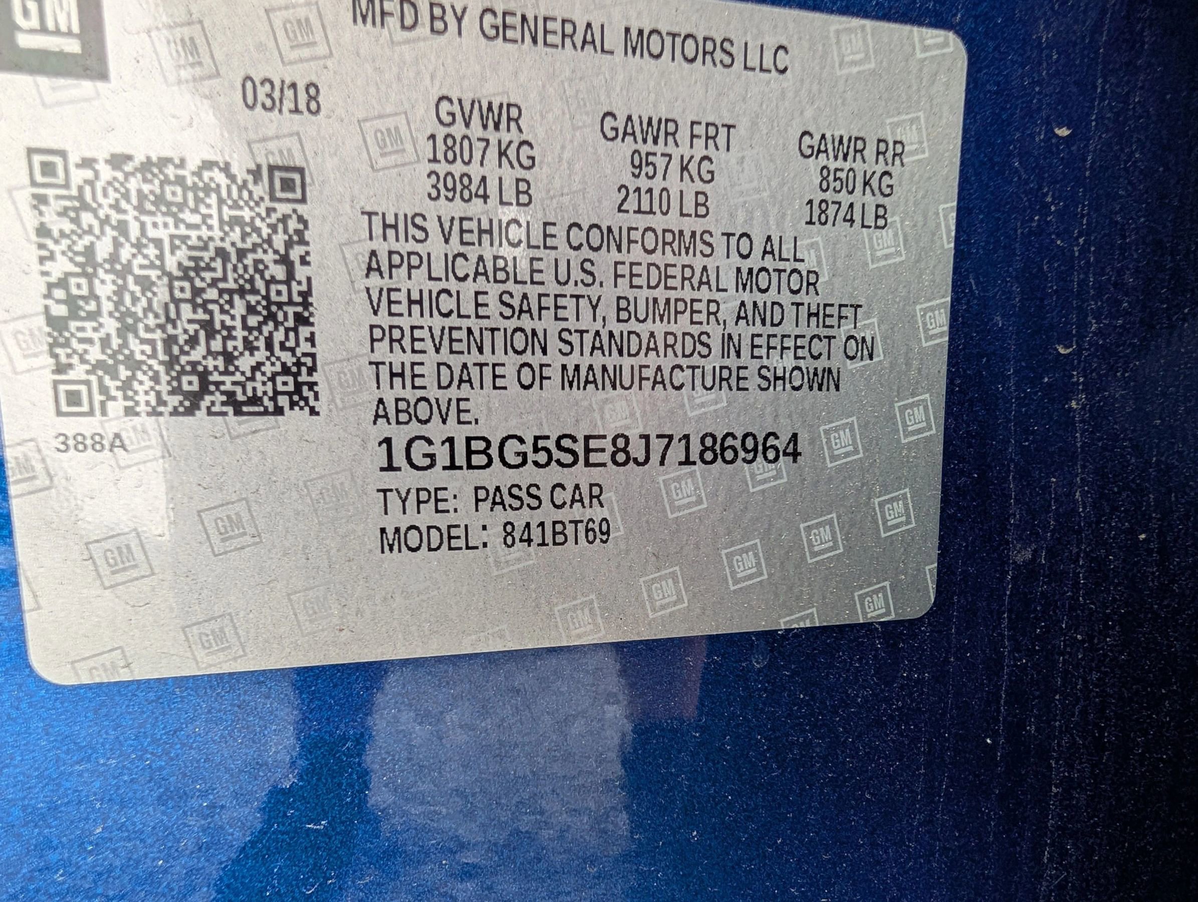 Used 2018 Chevrolet Cruze LT image 21