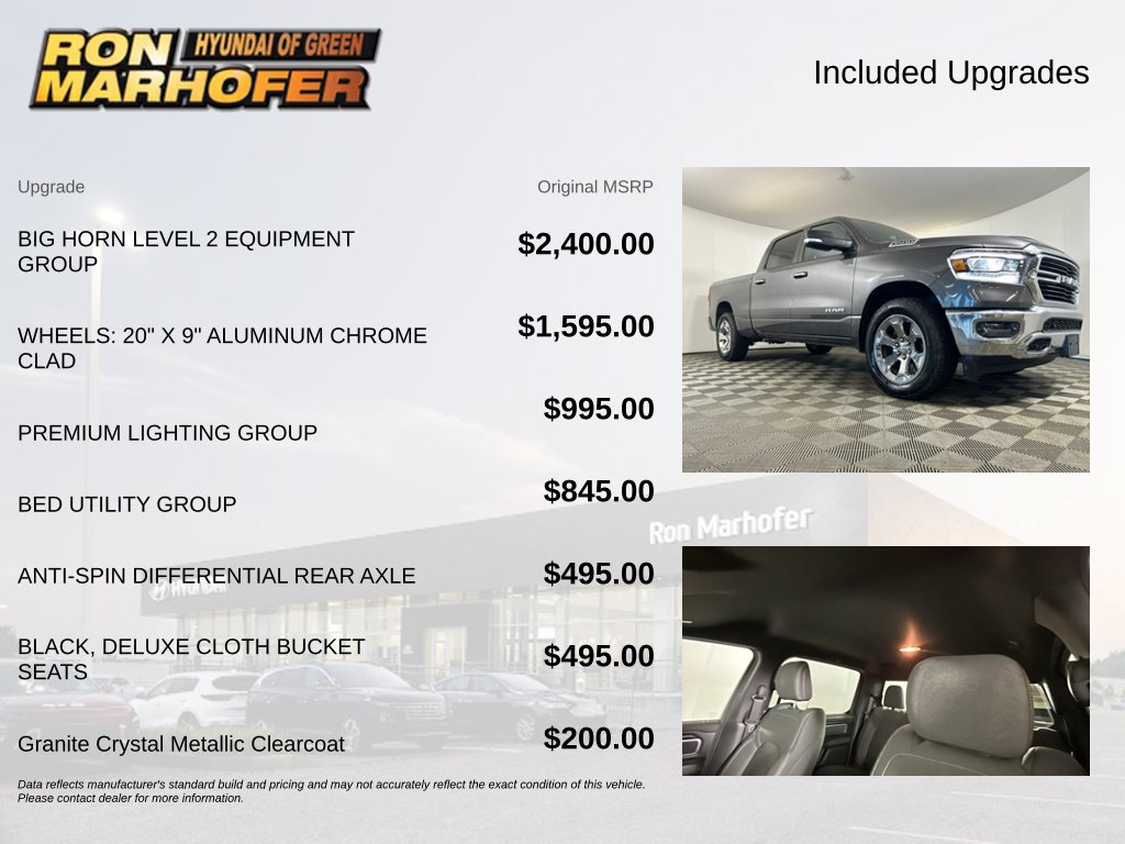 Used 2019 RAM 1500 Big Horn AWD/4WD image 6