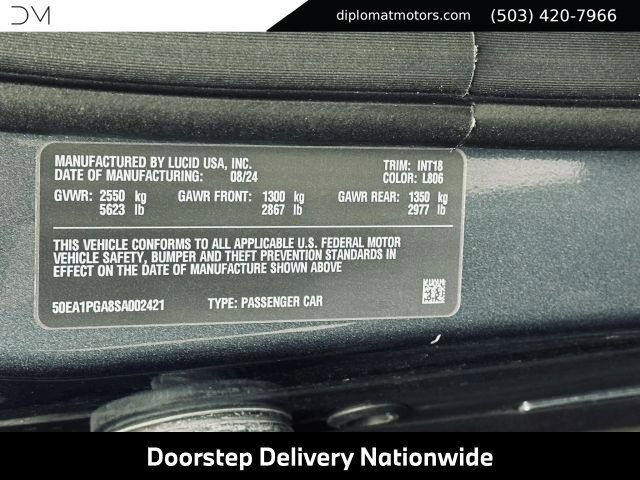 Used 2025 Lucid Air Pure RWD image 50