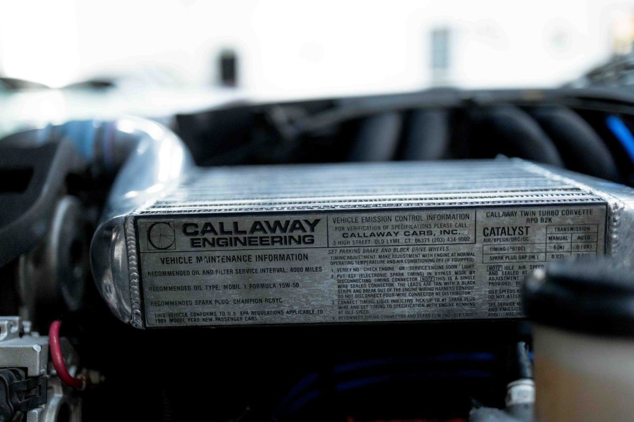 Used 1989 Chevrolet Corvette Callaway Twin Turbo image 82