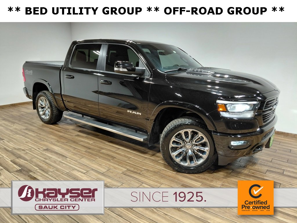 Certified 2021 RAM 1500 Laramie w/ Sport Appearance Package image 1