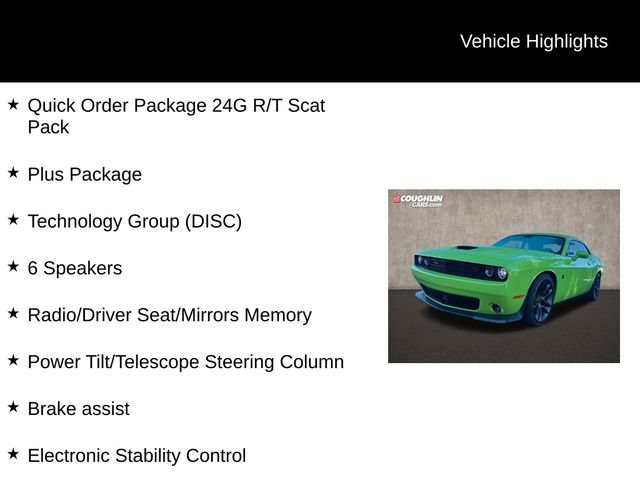 Used 2023 Dodge Challenger R/T Scat Pack w/ Plus Package image 2