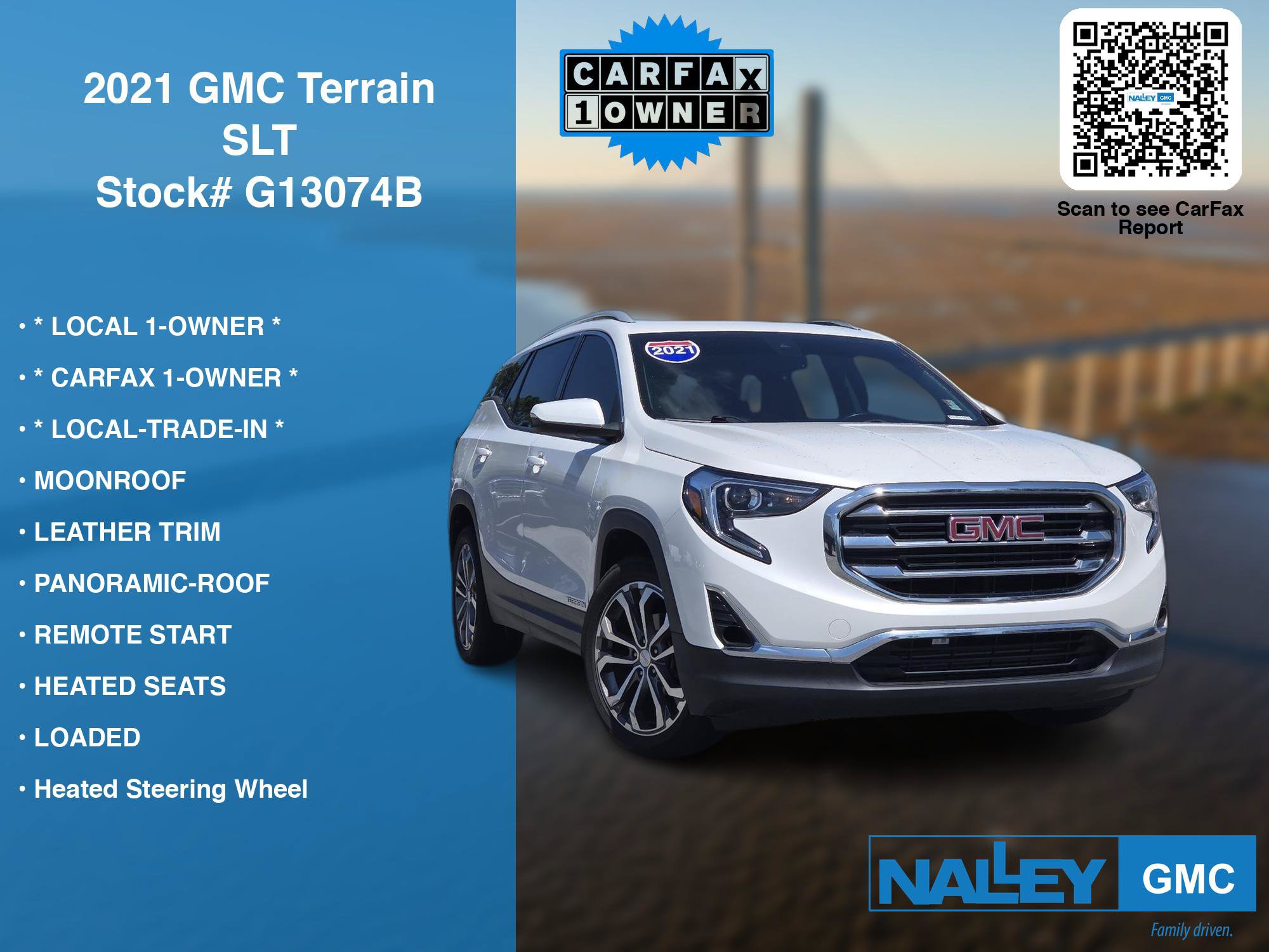 Used 2021 GMC Terrain SLT w/ LPO, Floor Liner Package FWD image 7