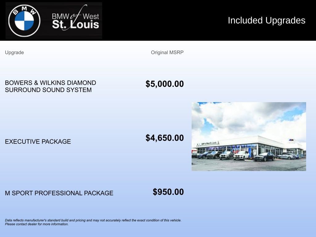 Used 2026 BMW 760i xDrive w/ Executive Package image 2