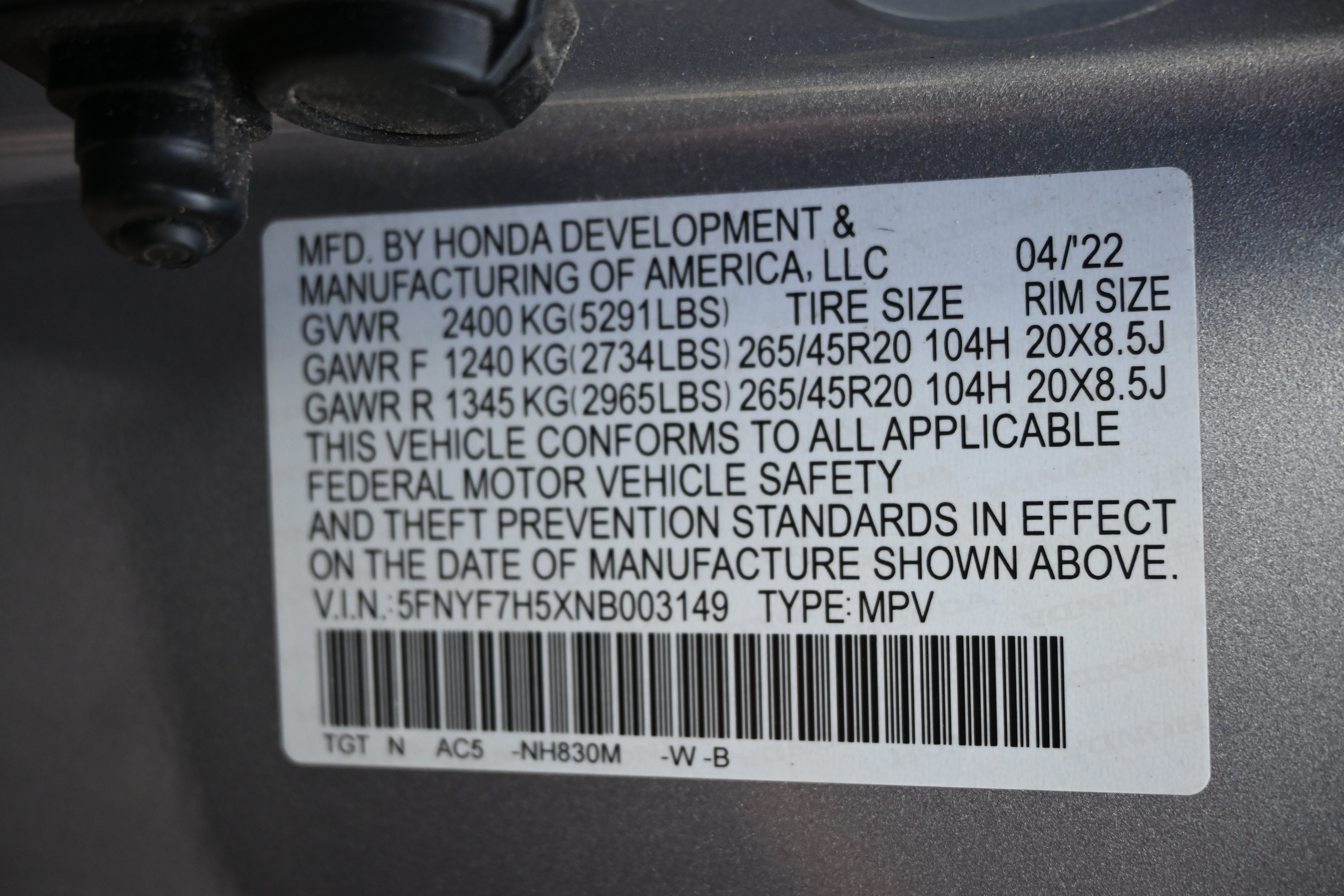 Used 2022 Honda Passport EX-L image 35