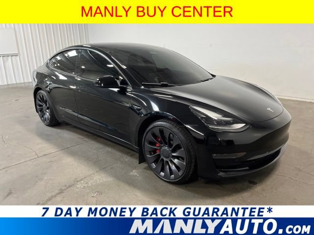 Used 2021 Tesla Model 3 Performance AWD/4WD image 1
