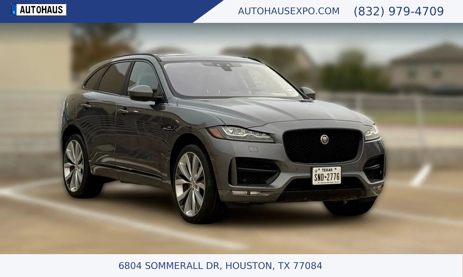 Used 2018 Jaguar F-PACE R-Sport
