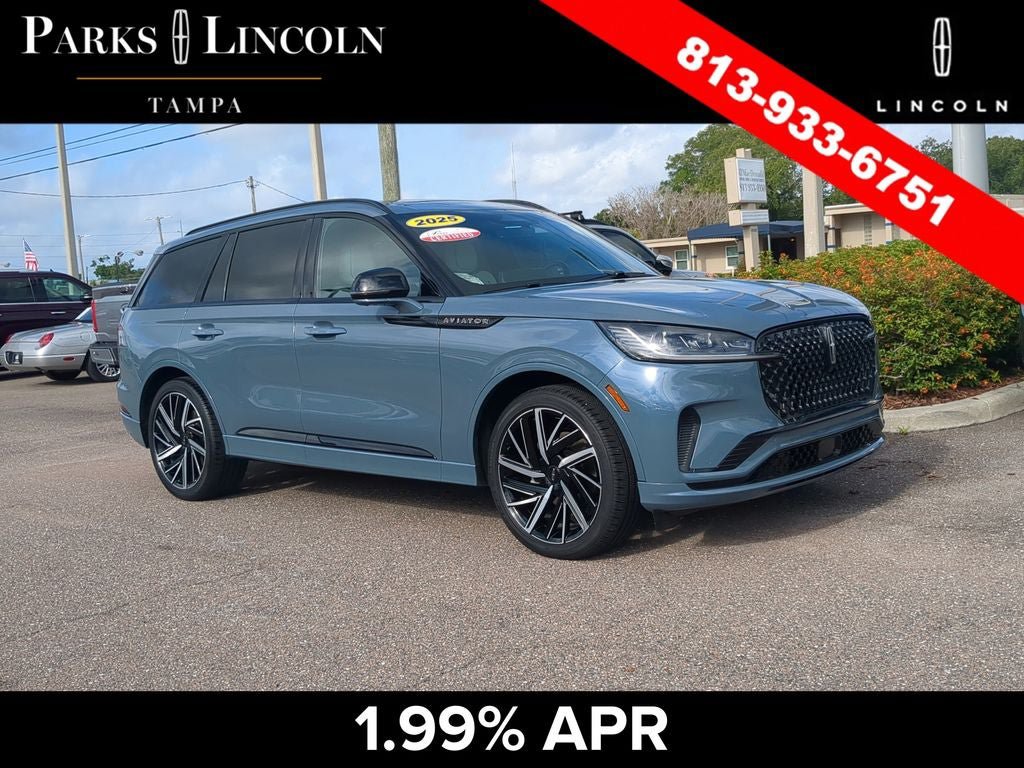 Certified 2025 Lincoln Aviator Black Label w/ Jet Appearance Package AWD/4WD image 1