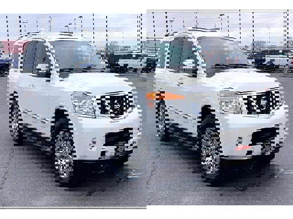 Used 2015 Nissan Armada Platinum w/ 2nd Row Captain Seat Package image 2