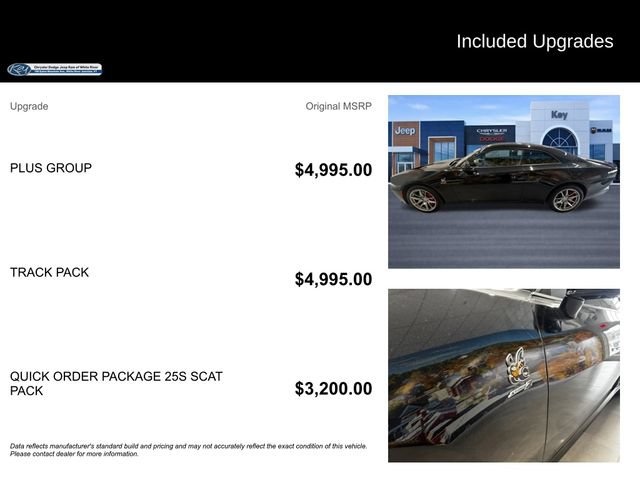 New 2025 Dodge Charger Daytona Scat Pack w/ Track Pack AWD/4WD image 3