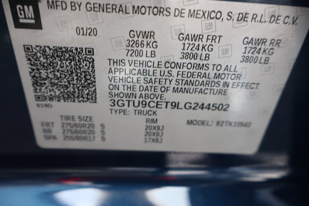 Used 2020 GMC Sierra 1500 Elevation w/ Elevation Value Package AWD/4WD image 34