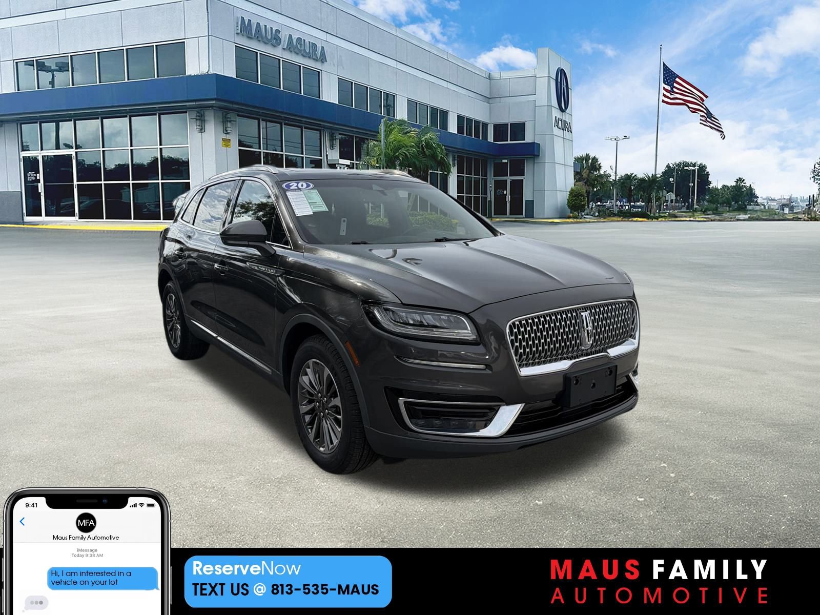 Used 2020 Lincoln Nautilus Reserve