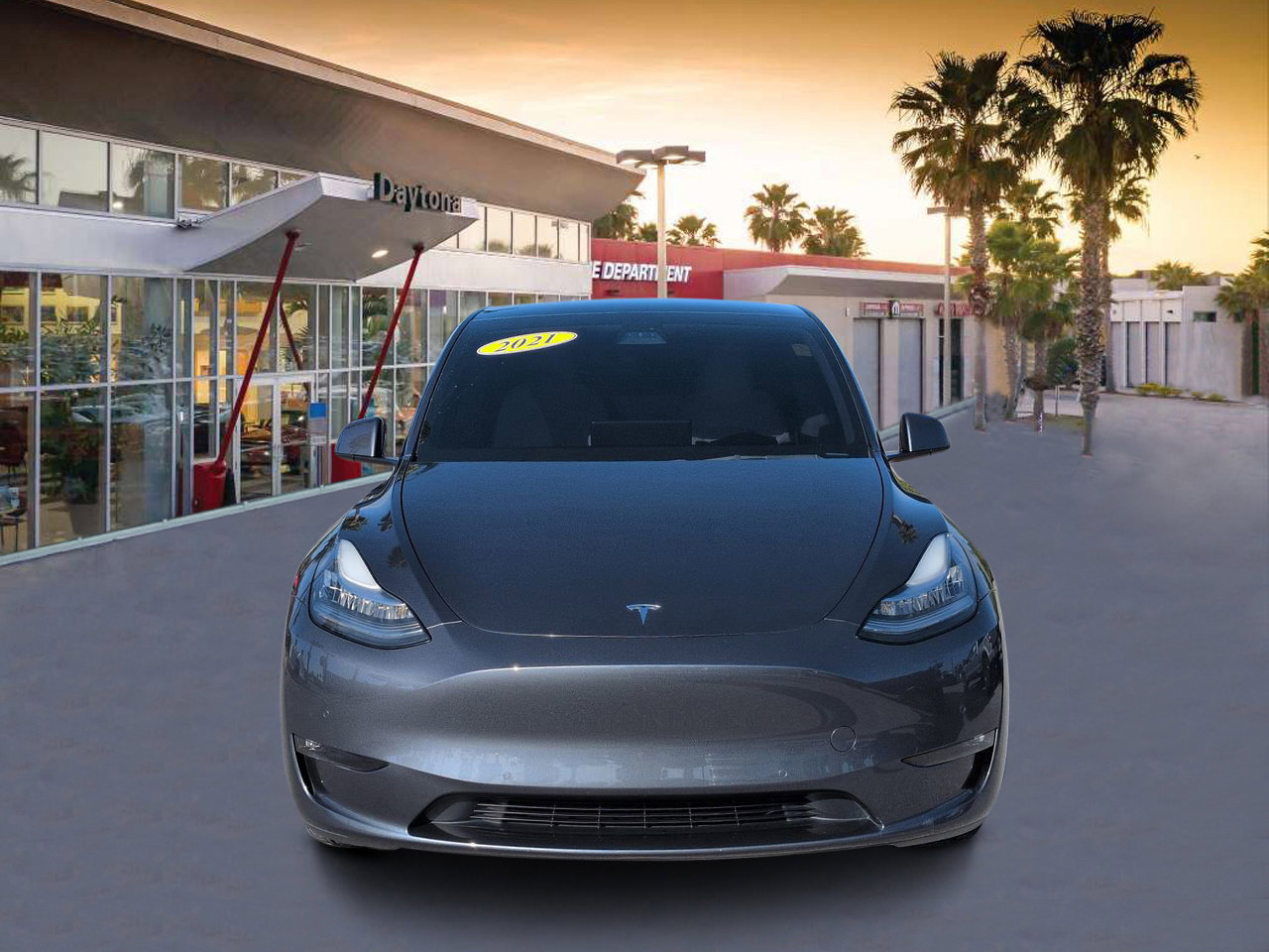 Used 2021 Tesla Model Y Long Range AWD/4WD image 8