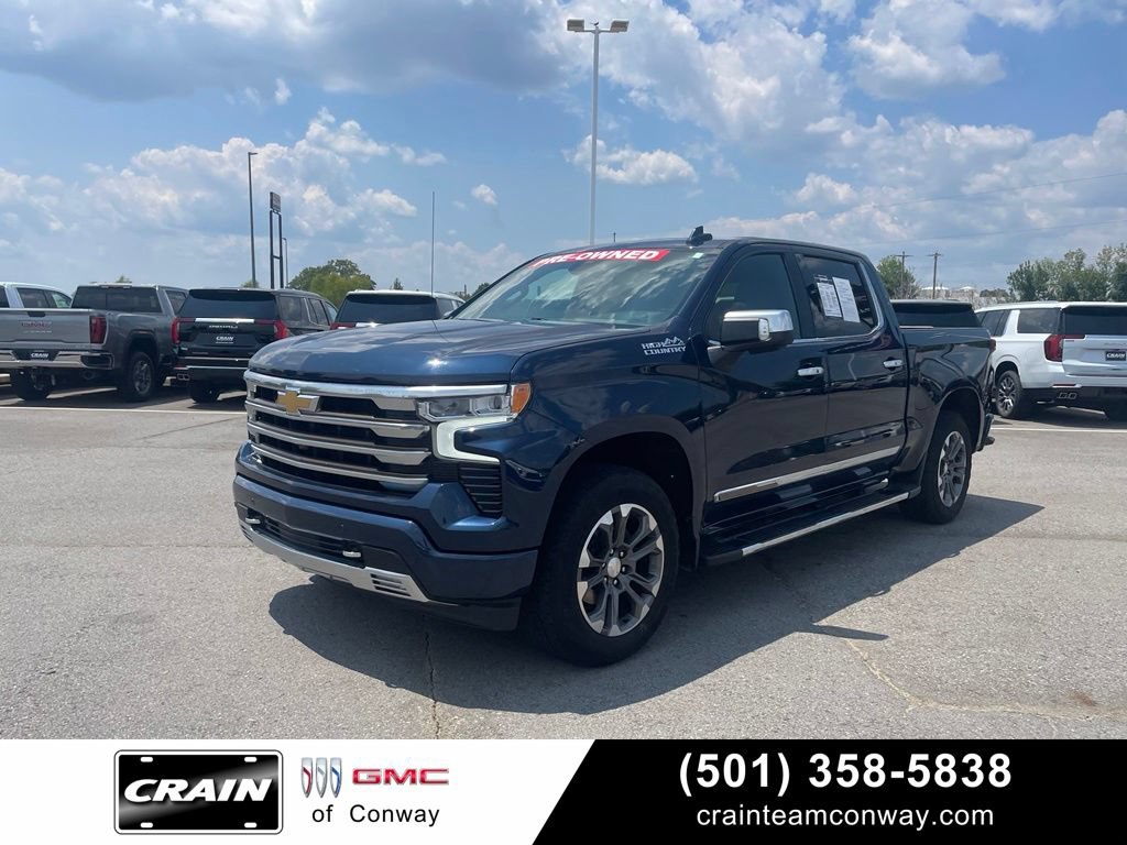 Used 2022 Chevrolet Silverado 1500 High Country w/ High Country Premium Package AWD/4WD image 1