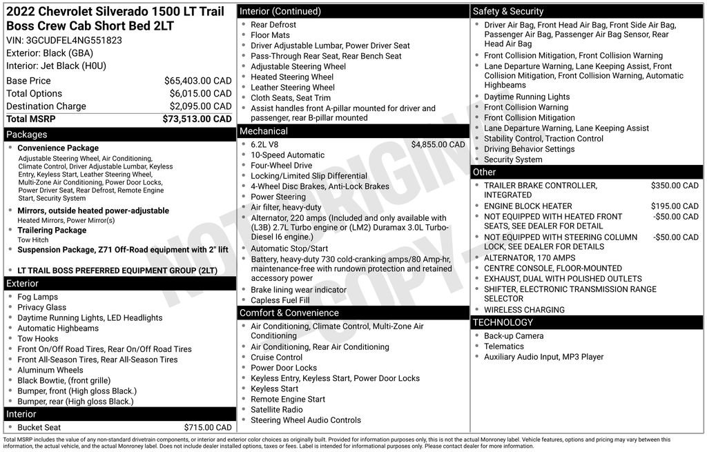 Used 2022 Chevrolet Silverado 1500 LT Trail Boss AWD/4WD image 30